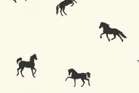 Paarden behang
